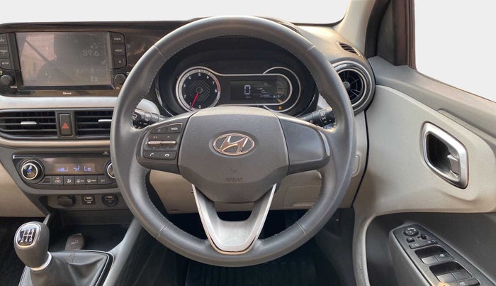 2019 Hyundai GRAND I10 NIOS ASTA 1.2 KAPPA VTVT, Petrol, Manual, 24,987 km, Steering Wheel Close Up