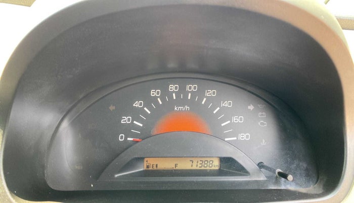 2015 Maruti Wagon R 1.0 LXI, Petrol, Manual, 71,381 km, Odometer Image