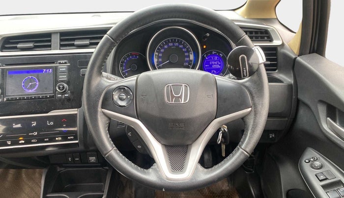 2017 Honda Jazz 1.2L I-VTEC V, Petrol, Manual, 75,407 km, Steering Wheel Close Up