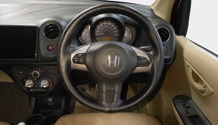 2015 Honda Amaze 1.2L I-VTEC S, Petrol, Manual, 69,534 km, Steering Wheel Close Up