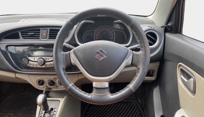 2016 Maruti Alto K10 VXI AMT, Petrol, Automatic, 70,983 km, Steering Wheel Close Up