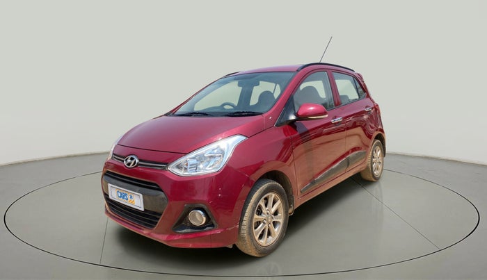 2016 Hyundai Grand i10 ASTA (O) 1.2 KAPPA VTVT, Petrol, Manual, 27,464 km, Left Front Diagonal