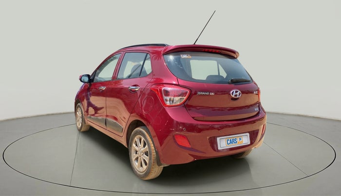 2016 Hyundai Grand i10 ASTA (O) 1.2 KAPPA VTVT, Petrol, Manual, 27,464 km, Left Back Diagonal