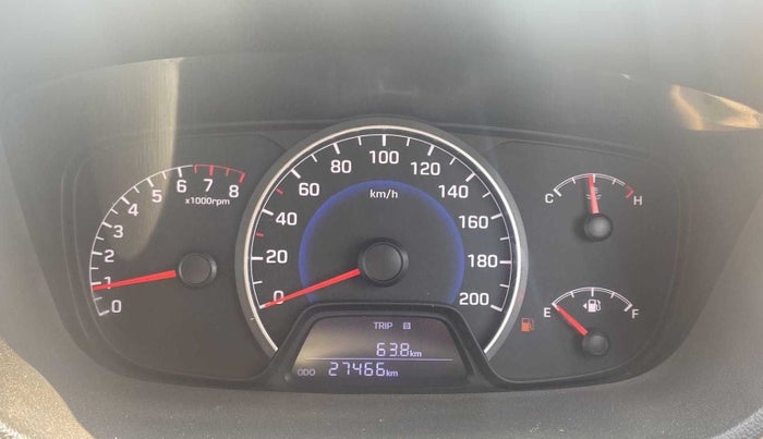 2016 Hyundai Grand i10 ASTA (O) 1.2 KAPPA VTVT, Petrol, Manual, 27,464 km, Odometer Image