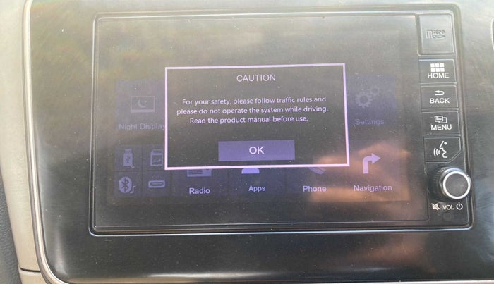 2018 Honda City 1.5L I-DTEC V, Diesel, Manual, 1,12,234 km, Infotainment system - GPS Card not working/missing