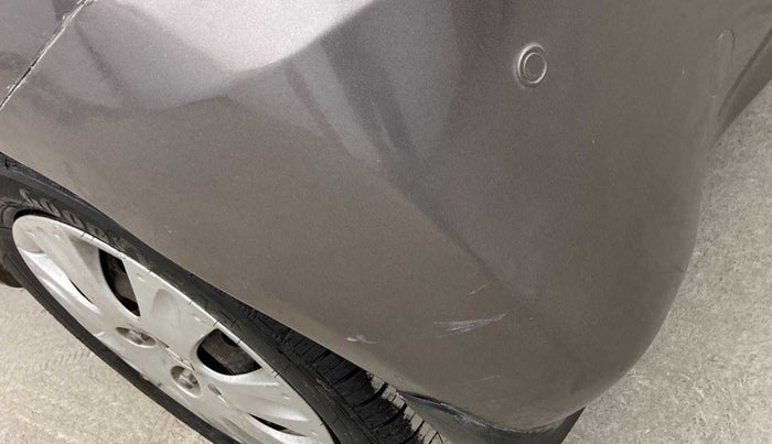 2013 Honda Brio S MT, Petrol, Manual, 1,09,556 km, Rear bumper - Paint is slightly damaged