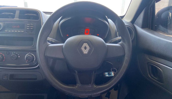 2017 Renault Kwid RXL, Petrol, Manual, 1,10,810 km, Steering Wheel Close Up