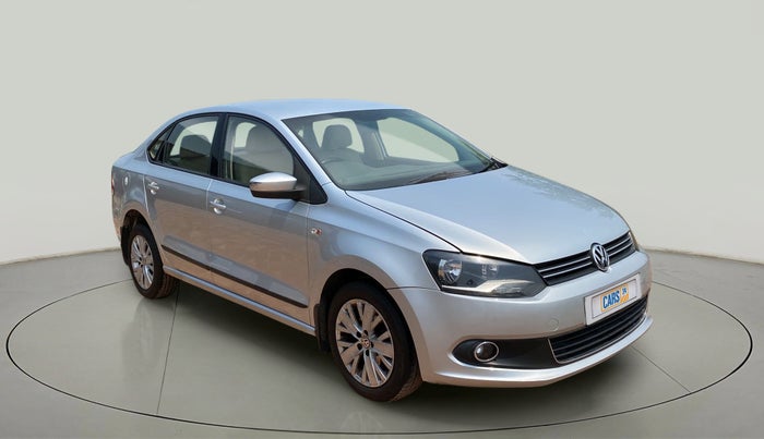 2015 Volkswagen Vento HIGHLINE PETROL AT, Petrol, Automatic, 58,015 km, Right Front Diagonal