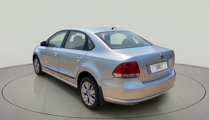 2015 Volkswagen Vento HIGHLINE PETROL AT, Petrol, Automatic, 58,015 km, Left Back Diagonal