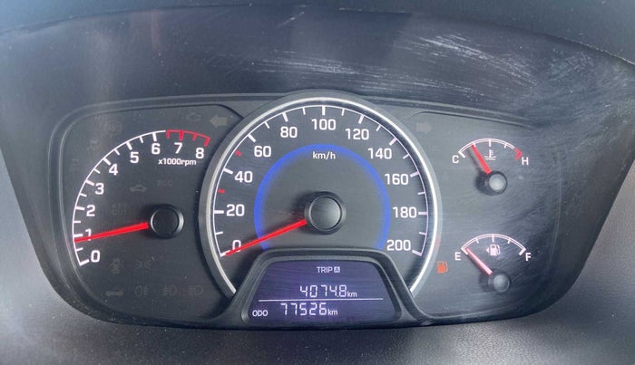 2018 Hyundai Grand i10 ASTA 1.2 KAPPA VTVT, Petrol, Manual, 77,513 km, Odometer Image