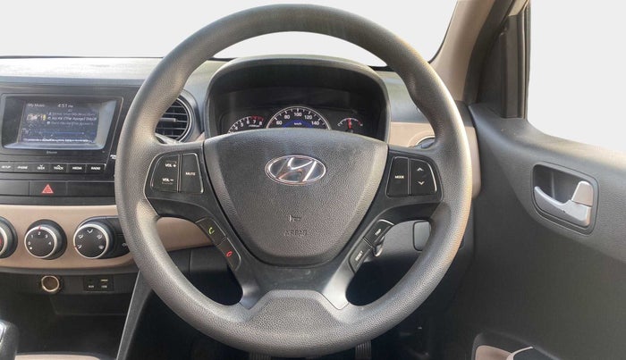 2017 Hyundai Grand i10 SPORTZ 1.2 KAPPA VTVT, Petrol, Manual, 59,029 km, Steering Wheel Close Up