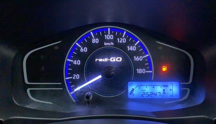 2021 Datsun Redi Go T(O) 1.0, Petrol, Manual, 25,247 km, Odometer Image