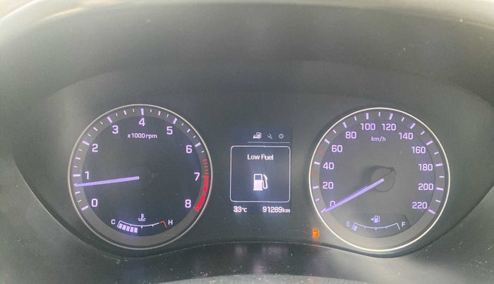 2016 Hyundai Elite i20 ASTA 1.2 (O), Petrol, Manual, 91,282 km, Odometer Image