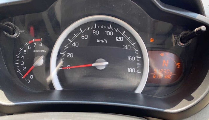 2017 Maruti Celerio ZXI AMT, Petrol, Automatic, 51,219 km, Odometer Image