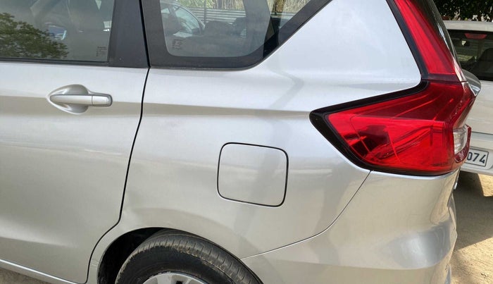 2018 Maruti Ertiga VXI SHVS, Petrol, Manual, 58,685 km, Left quarter panel - Minor scratches