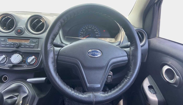 2018 Datsun Go T, Petrol, Manual, 23,115 km, Steering Wheel Close Up