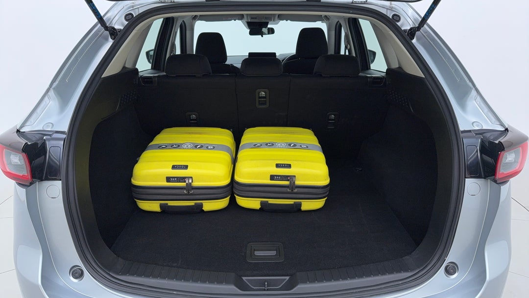Boot Inside View with Luggage