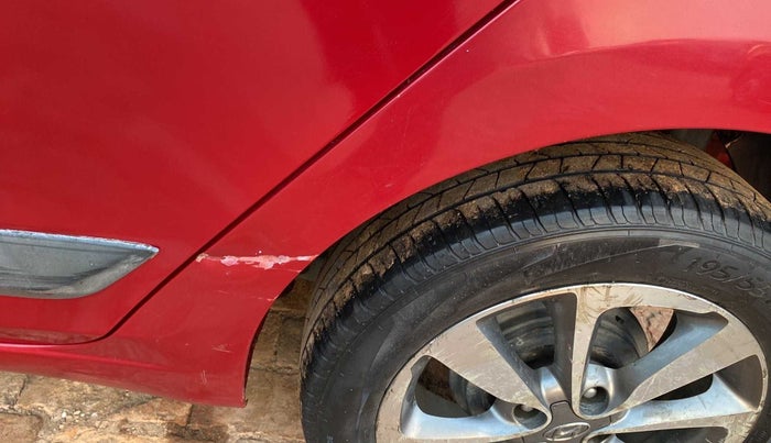 2016 Hyundai Elite i20 ASTA 1.2 (O), Petrol, Manual, 40,821 km, Left quarter panel - Slightly dented