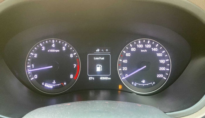 2016 Hyundai Elite i20 ASTA 1.2 (O), Petrol, Manual, 40,821 km, Odometer Image