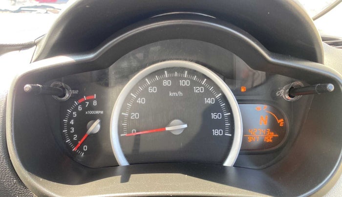 2017 Maruti Celerio ZXI AMT (O), Petrol, Automatic, 42,740 km, Odometer Image