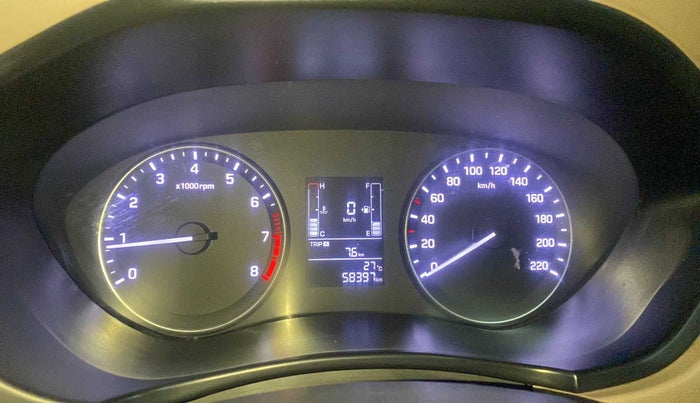 2017 Hyundai Elite i20 MAGNA EXECUTIVE 1.2, Petrol, Manual, 58,390 km, Odometer Image