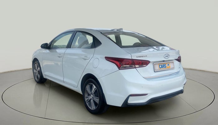2018 Hyundai Verna 1.6 CRDI SX + AT, Diesel, Automatic, 79,797 km, Left Back Diagonal