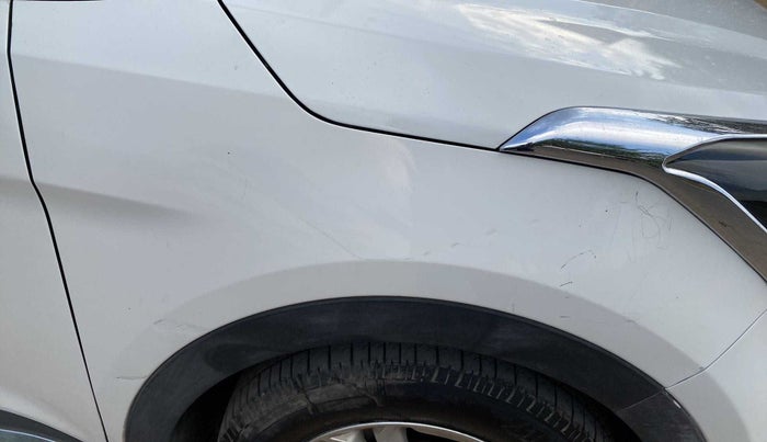 2015 Hyundai Creta SX PLUS AT 1.6 DIESEL, Diesel, Automatic, 84,351 km, Right fender - Minor scratches