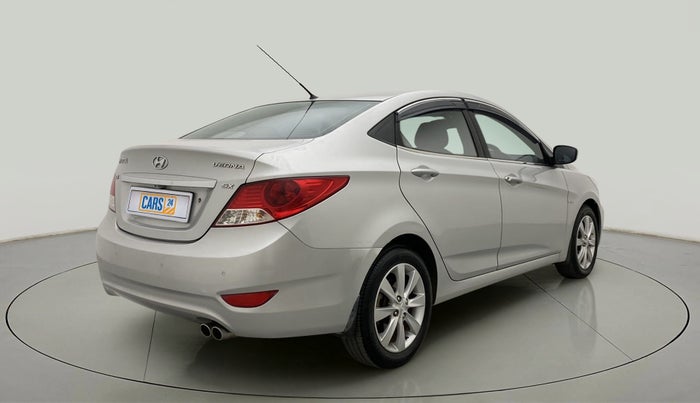 2012 Hyundai Verna FLUIDIC 1.6 VTVT SX, Petrol, Manual, 68,459 km, Right Back Diagonal