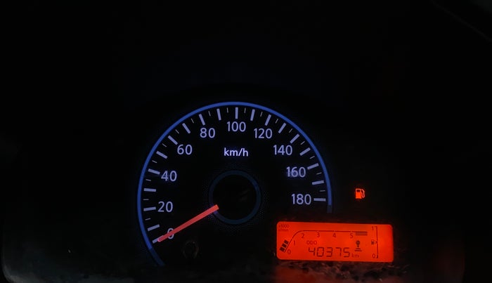 2018 Datsun Redi Go T (O), Petrol, Manual, 40,375 km, Odometer Image