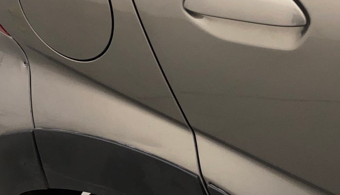 2018 Datsun Redi Go T (O), Petrol, Manual, 40,375 km, Right quarter panel - Slightly dented