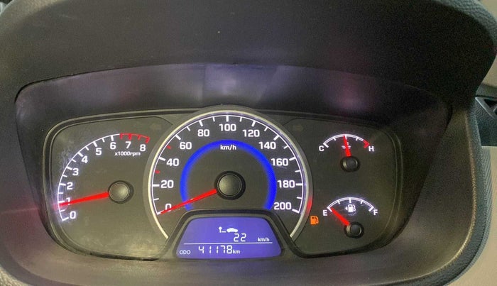 2017 Hyundai Grand i10 SPORTZ (O) 1.2 KAPPA VTVT, Petrol, Manual, 41,156 km, Odometer Image