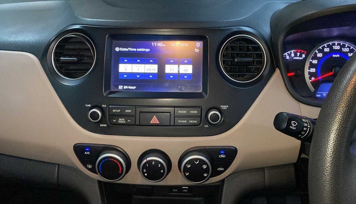 2017 Hyundai Grand i10 SPORTZ (O) 1.2 KAPPA VTVT, Petrol, Manual, 41,156 km, Air Conditioner