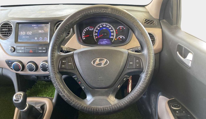 2018 Hyundai Grand i10 SPORTZ 1.2 KAPPA VTVT, Petrol, Manual, 32,301 km, Steering Wheel Close Up