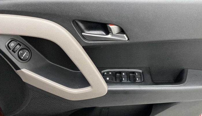 2016 Hyundai Creta SX PLUS AT 1.6 PETROL, Petrol, Automatic, 50,964 km, Driver Side Door Panels Control