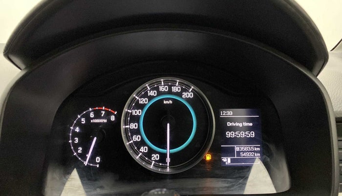 2018 Maruti IGNIS ZETA 1.2, Petrol, Manual, 54,932 km, Odometer Image