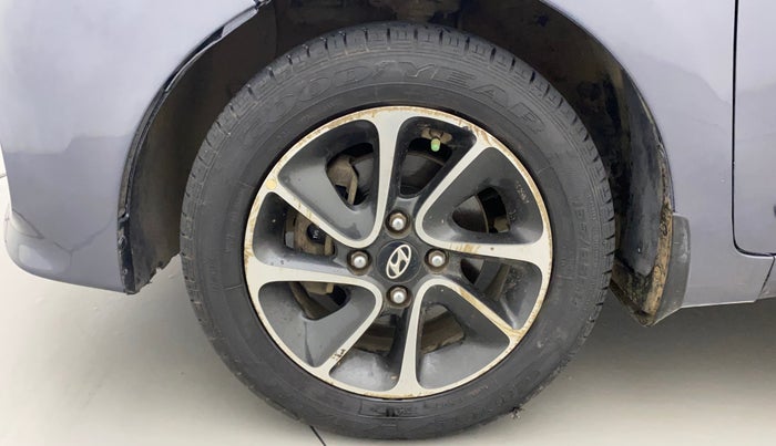 2018 Hyundai Grand i10 SPORTZ AT 1.2 KAPPA VTVT, Petrol, Automatic, 40,889 km, Left Front Wheel