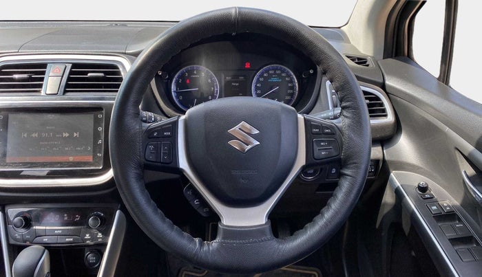 2021 Maruti S Cross ZETA AT 1.5, Petrol, Automatic, 18,594 km, Steering Wheel Close Up