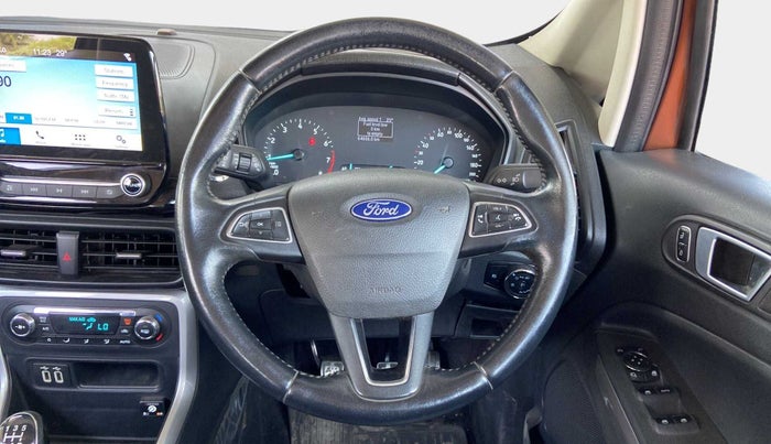 2017 Ford Ecosport TITANIUM 1.5L PETROL, CNG, Manual, 64,634 km, Steering Wheel Close Up
