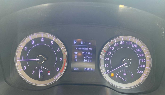 2020 Hyundai VENUE SX PLUS 1.0 TURBO DCT, Petrol, Automatic, 25,083 km, Odometer Image