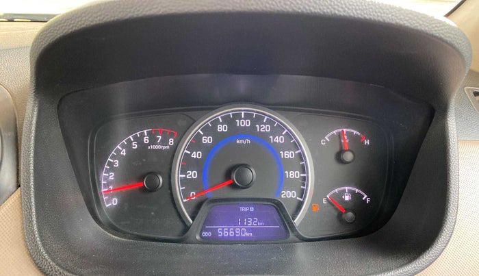 2017 Hyundai Grand i10 SPORTZ 1.2 KAPPA VTVT, Petrol, Manual, 56,663 km, Odometer Image