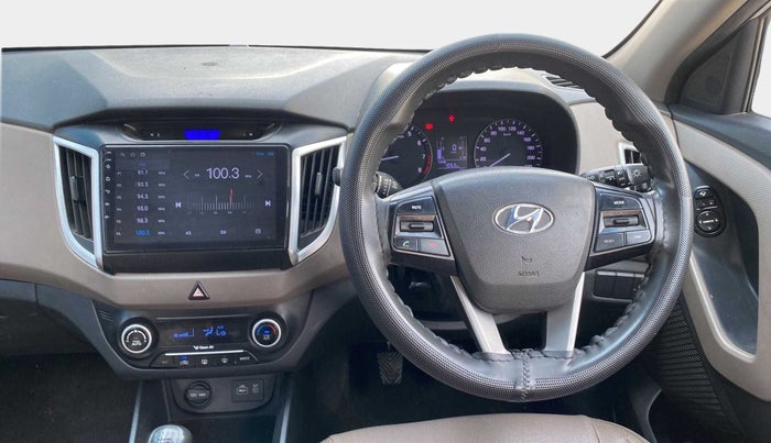 2015 Hyundai Creta SX PLUS 1.6 PETROL, Petrol, Manual, 77,638 km, Steering Wheel Close Up