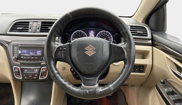 2017 Maruti Ciaz ZETA 1.4  MT PETROL, Petrol, Manual, 51,455 km, Steering Wheel Close Up