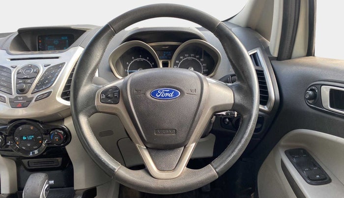2015 Ford Ecosport TITANIUM 1.5L PETROL AT, Petrol, Automatic, 64,007 km, Steering Wheel Close Up