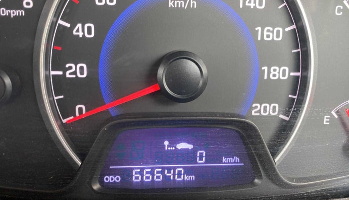 2016 Hyundai Grand i10 SPORTZ 1.2 KAPPA VTVT, Petrol, Manual, 66,630 km, Odometer Image