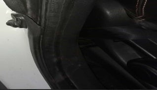 2018 Tata NEXON XZA PLUS DIESEL, Diesel, Automatic, 84,593 km, Driver-side door - Beading has minor damage