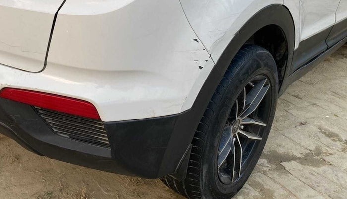 2017 Hyundai Creta E PLUS 1.6 PETROL, Petrol, Manual, 92,010 km, Rear bumper - Minor scratches