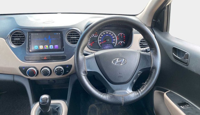 2018 Hyundai Grand i10 ERA 1.2 KAPPA VTVT, Petrol, Manual, 25,381 km, Steering Wheel Close Up