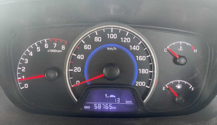 2016 Hyundai Grand i10 MAGNA 1.2 KAPPA VTVT, Petrol, Manual, 58,751 km, Odometer Image