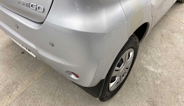 2018 Datsun Redi Go T, Petrol, Manual, 41,415 km, Rear bumper - Minor scratches