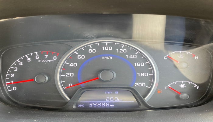 2014 Hyundai Grand i10 MAGNA 1.2 KAPPA VTVT, Petrol, Manual, 39,887 km, Odometer Image